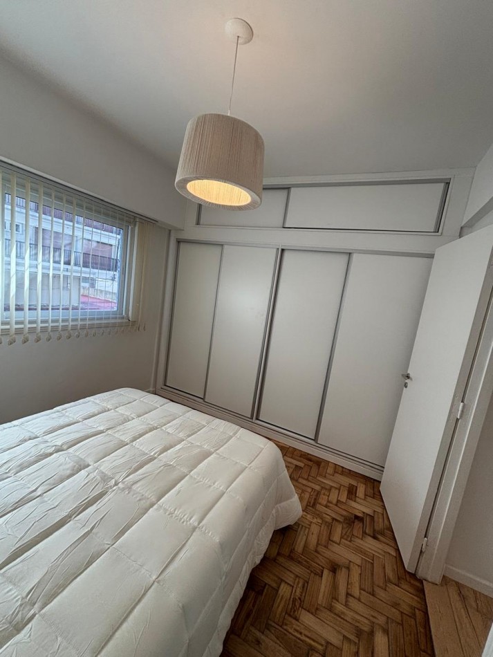 Departamento 2 ambientes al frente con balcon