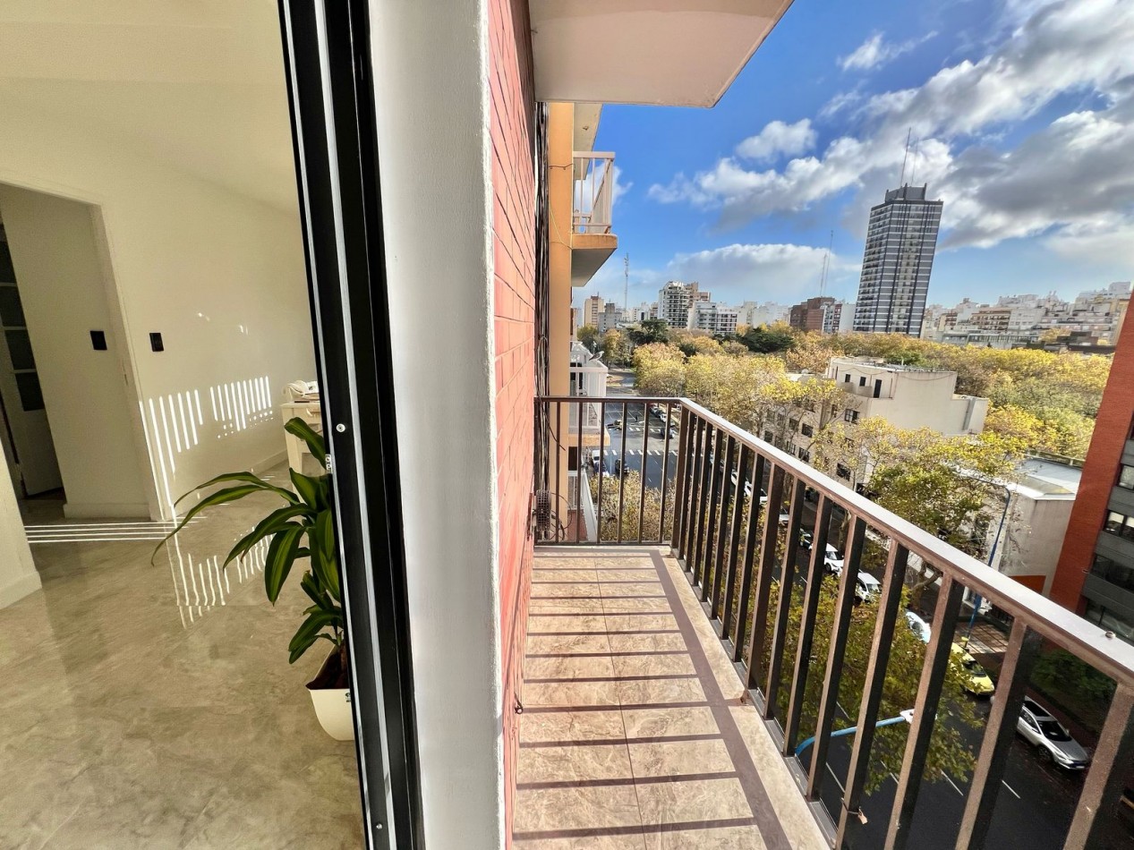 Departamento 2 ambientes externo con balcon