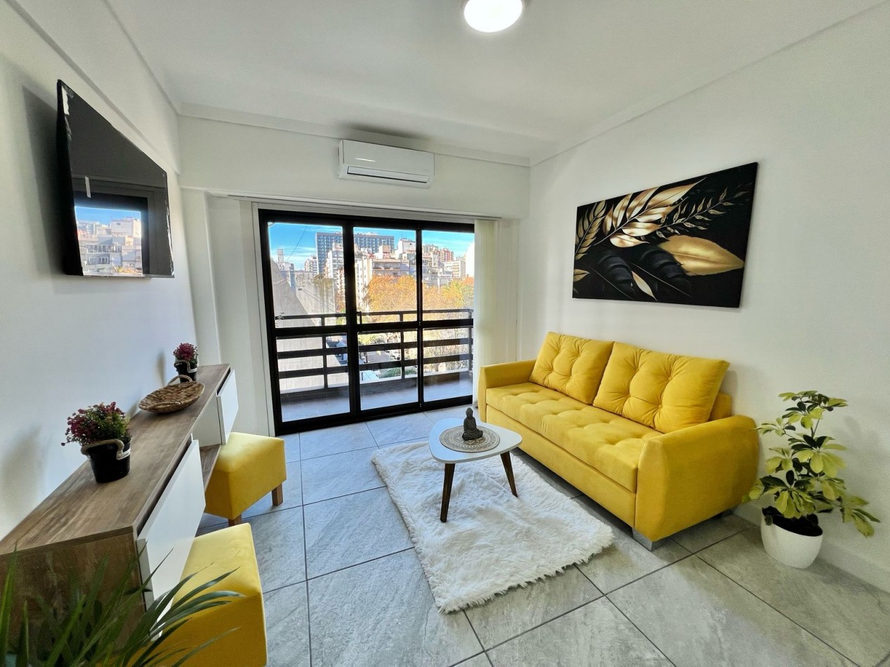 Departamento 5 ambientes c/balcon saliente y cochera fija