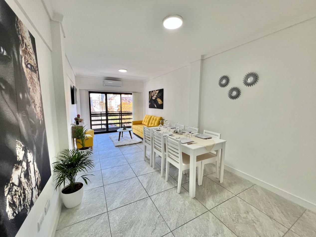 Departamento 5 ambientes c/balcon saliente y cochera fija