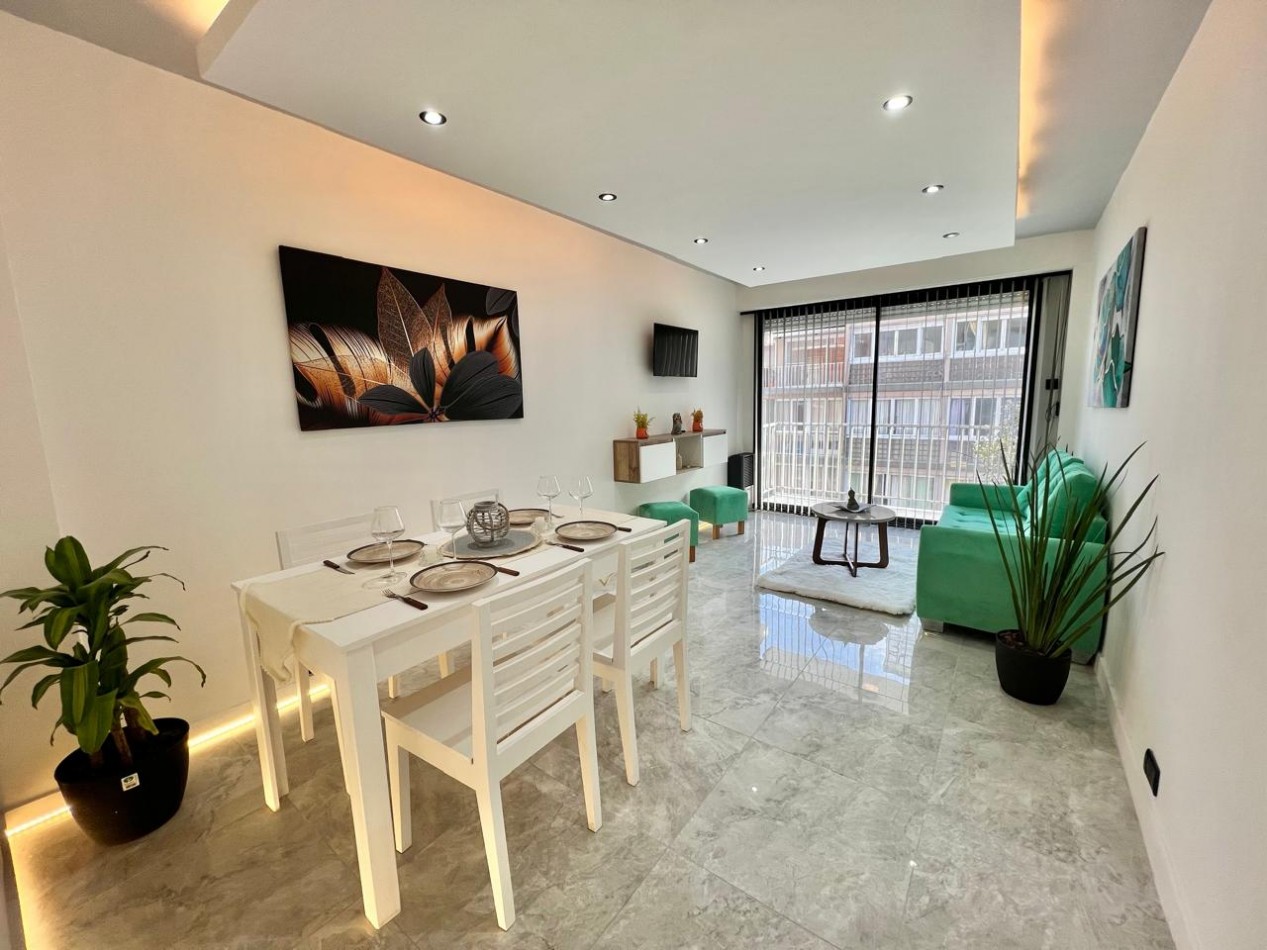 Departamento 2 ambientes al frente con balcon
