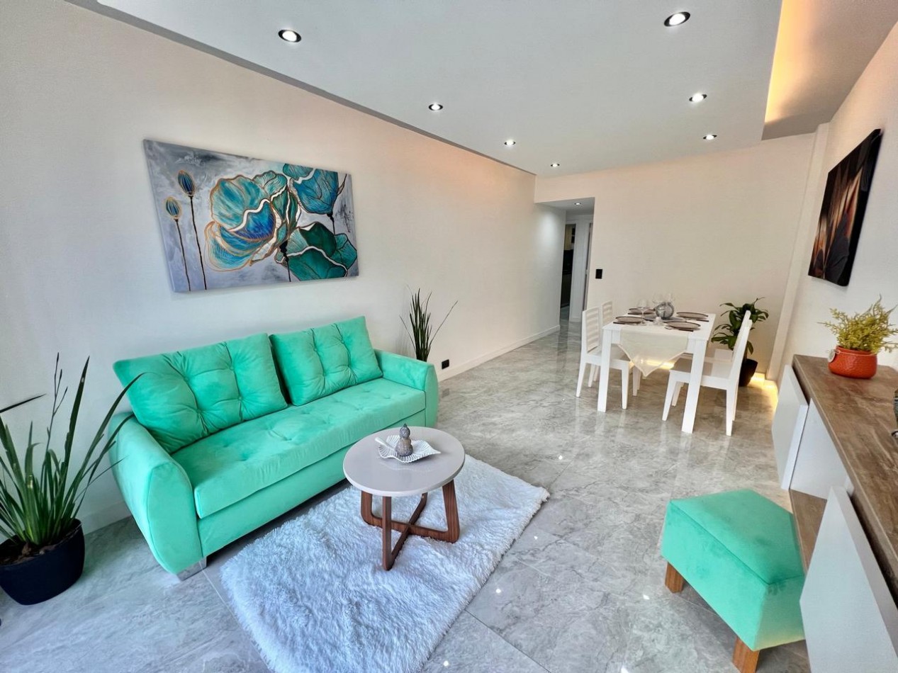 Departamento 2 ambientes al frente con balcon