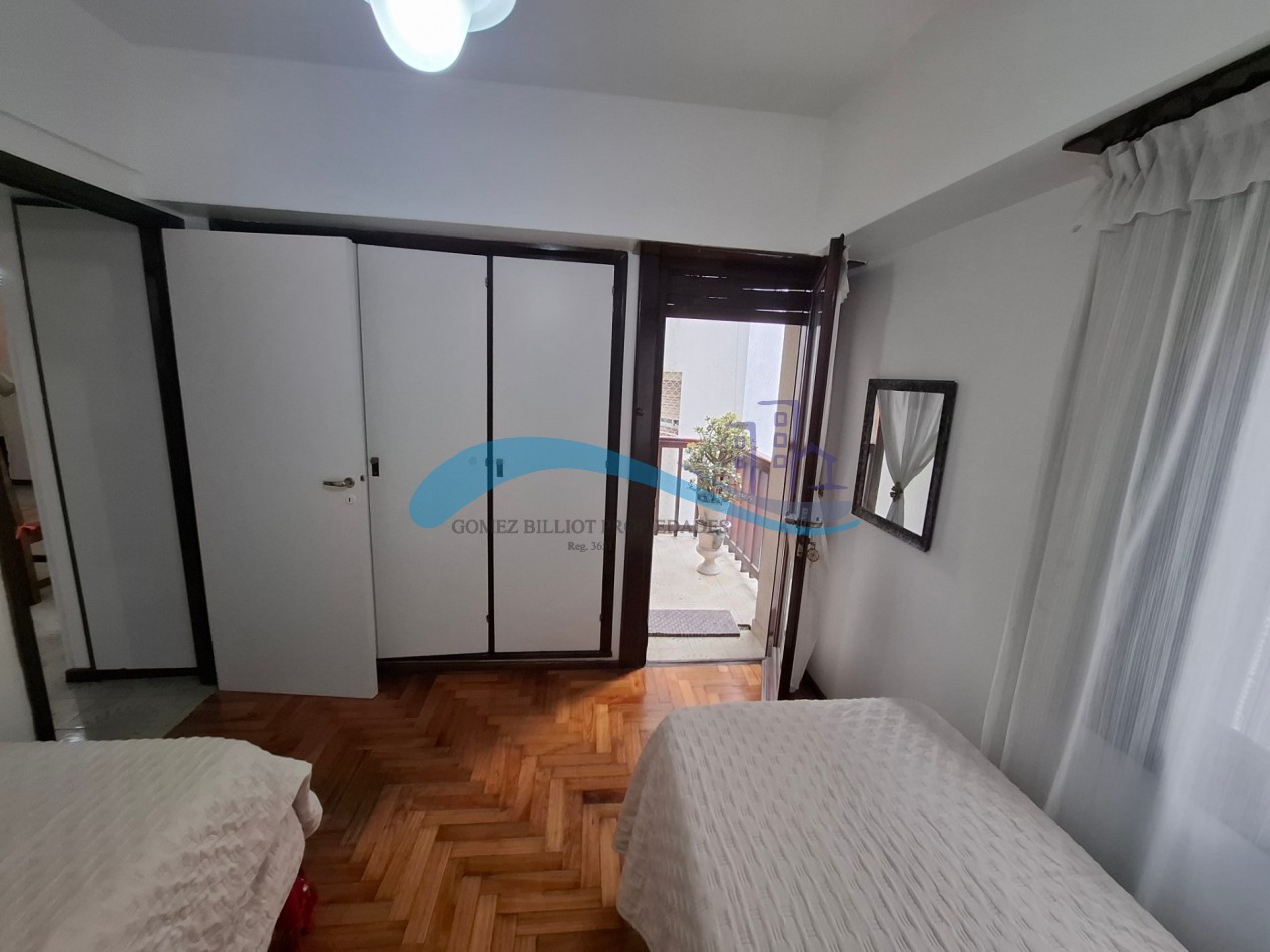Alquiler temporada 26/27 departamento 3 ambientes con balcon