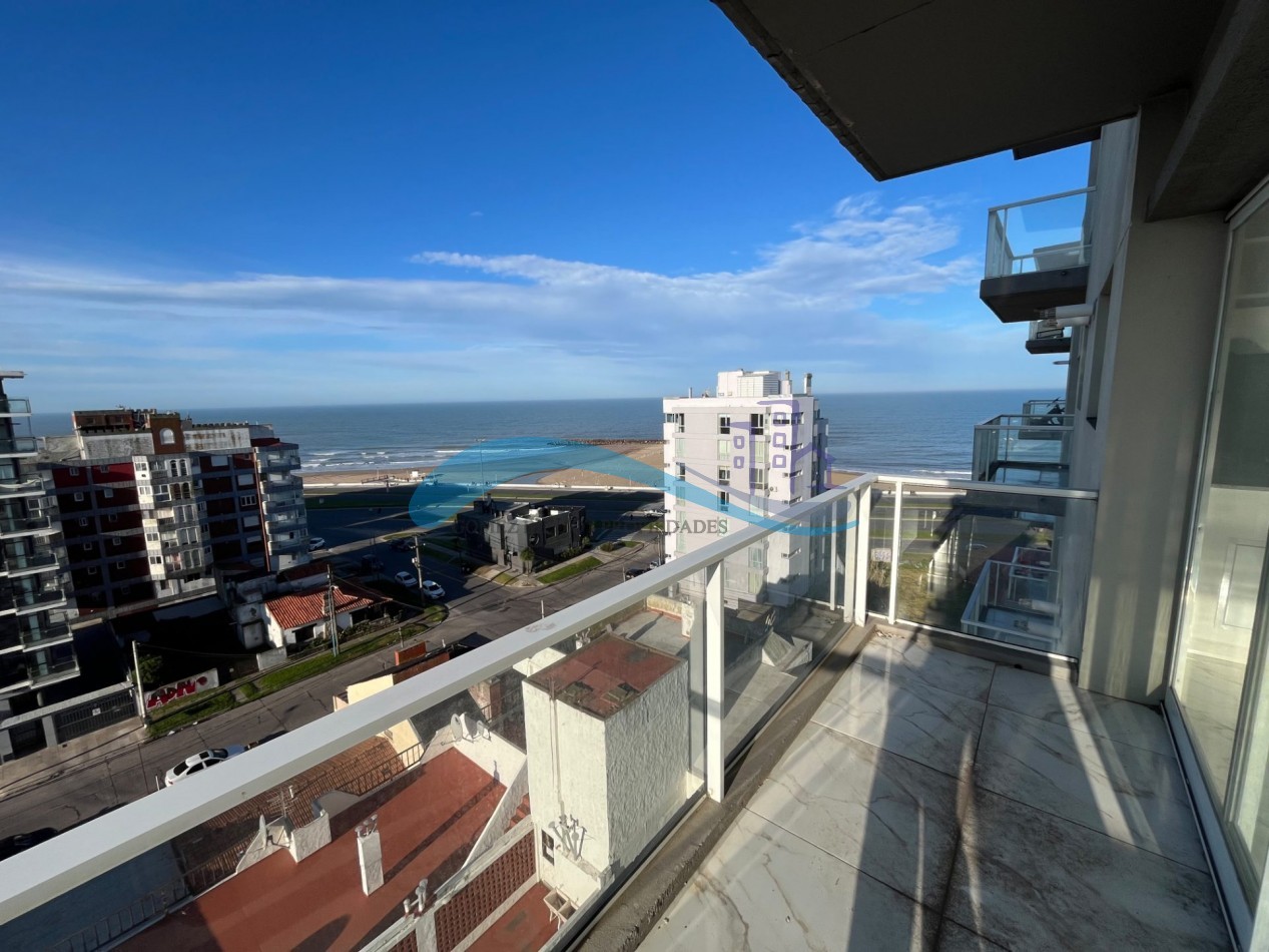 Departamentos 2 ambientes a estrenar con vista al mar