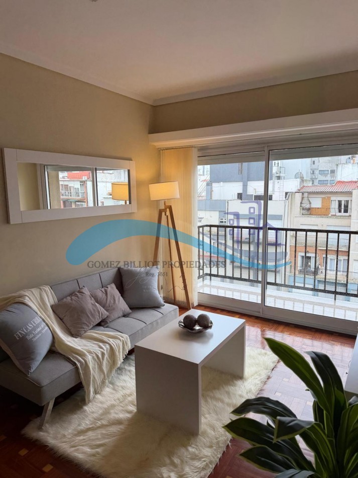 Departamento 3 ambientes lateral con balcon