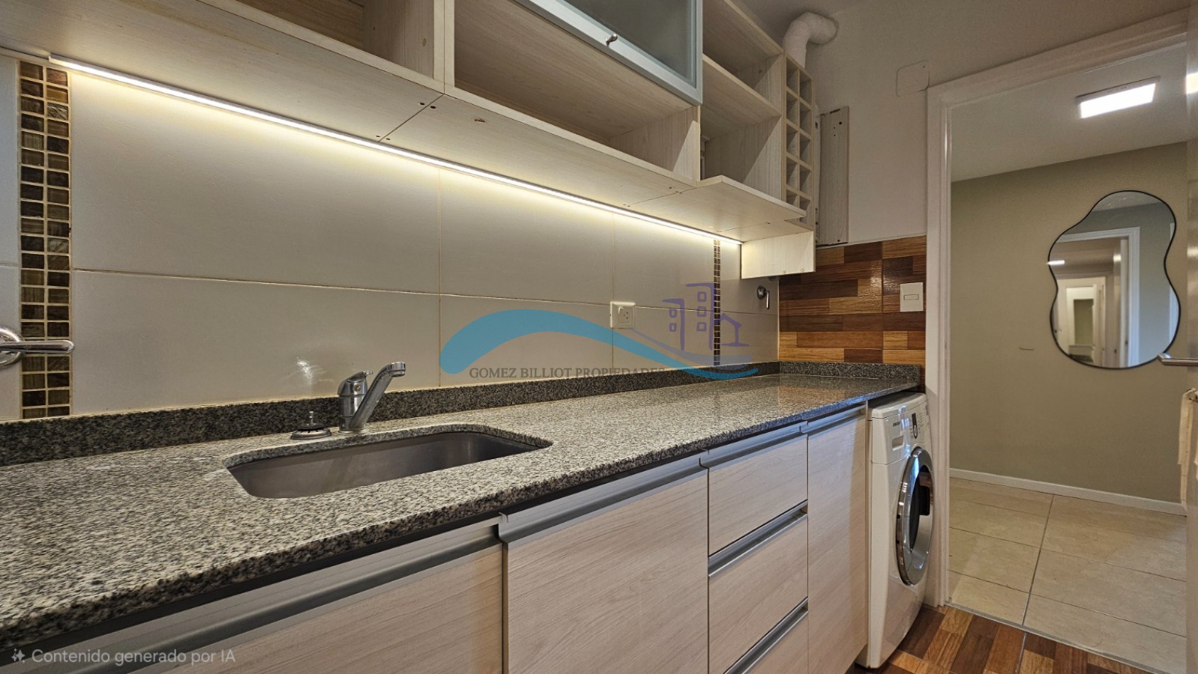 Departamento 2 ambientes en venta con balcon saliente