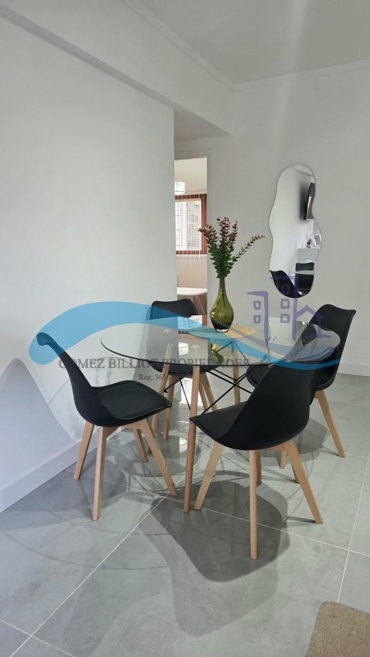 Departamento 3 Ambientes al frente con balcon Y cochera fija