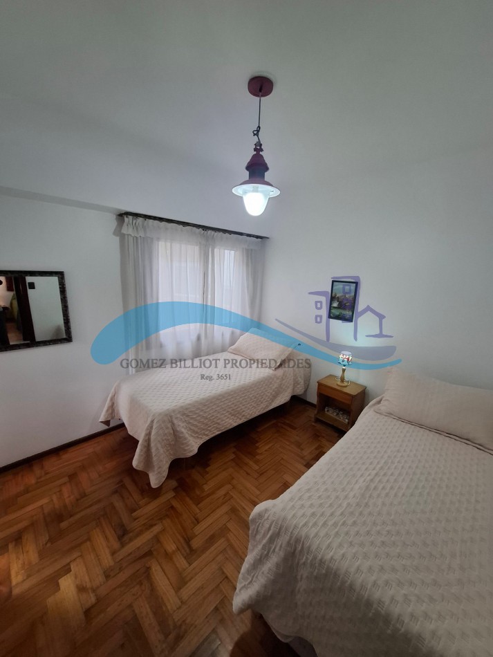 Alquiler temporada 26/27 departamento 3 ambientes con balcon