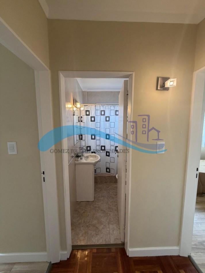 Departamento 3 ambientes lateral con balcon