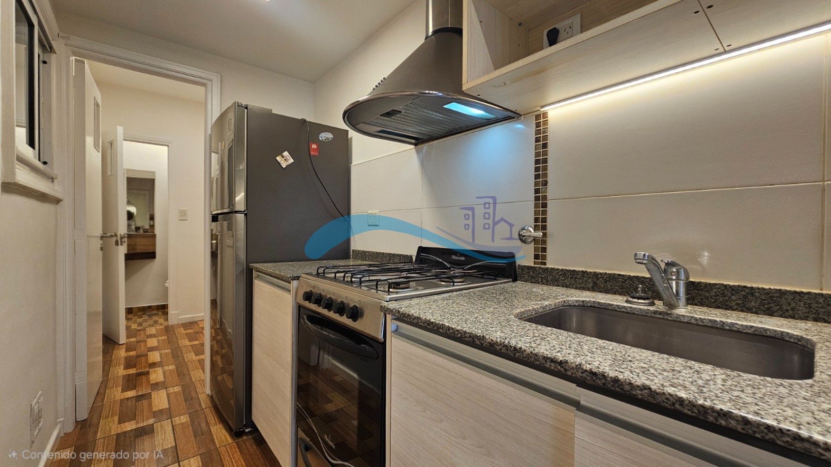 Departamento 2 ambientes en venta con balcon saliente