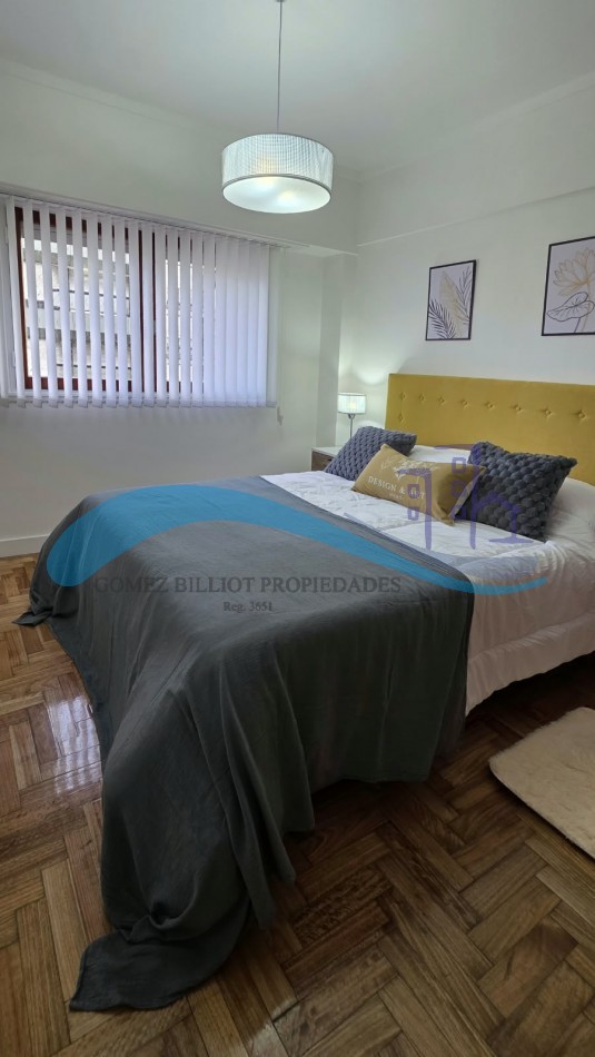 Departamento 3 Ambientes al frente con balcon Y cochera fija