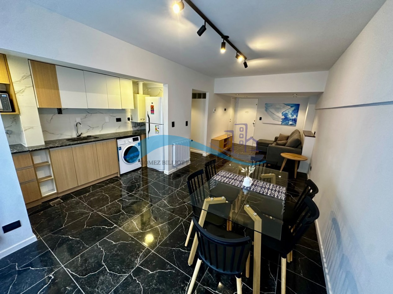 Departamento 3 ambientes con ventanal a la calle
