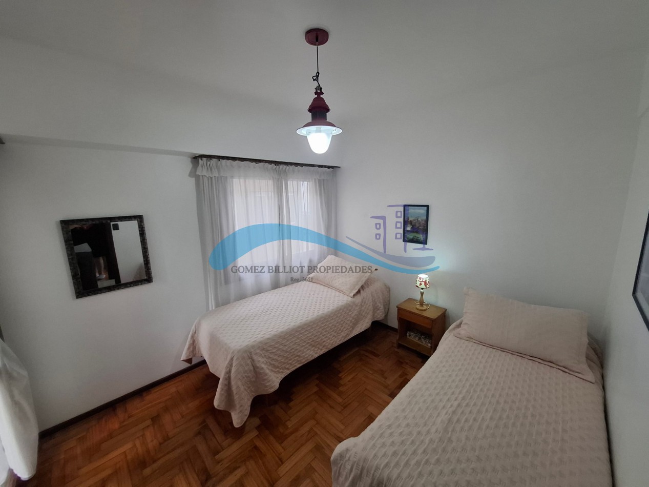 Alquiler temporada 26/27 departamento 3 ambientes con balcon