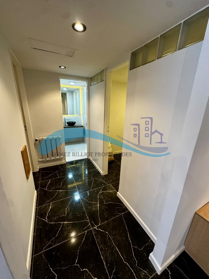 Departamento 3 ambientes con ventanal a la calle
