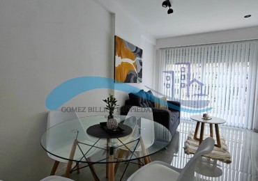 Departamento 3 ambientes al frente con balcon terraza