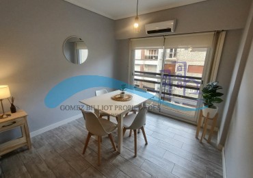 Departamento 1 ambiente a la calle con balcon